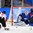 GANGNEUNG, SOUTH KOREA - FEBRUARY 14: Japan's Hanae Kubo #21 gets a shot off on Korea's So Jung Shin #31 during preliminary round action at the PyeongChang 2018 Olympic Winter Games. (Photo by Matt Zambonin/HHOF-IIHF Images)

